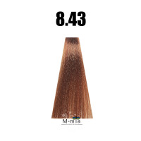 Фарба для волосся Barex Permesse. 100 ml 8.43 світлий блондин мідно-золотистий